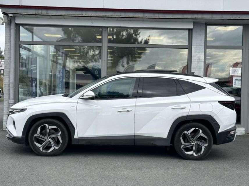 57200 : Hyundai Sarreguemines - Theobald Automobiles - HYUNDAI Tucson - Tucson - Atlas White - Traction - Hybride : Essence/Electrique