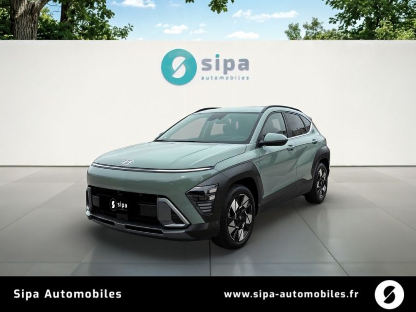 33110 : Hyundai Bordeaux Nord Le Bouscat - Sipa Automobiles - HYUNDAI KONA Executive - KONA II - Vert - Automate sequentiel - Essence / Courant électrique