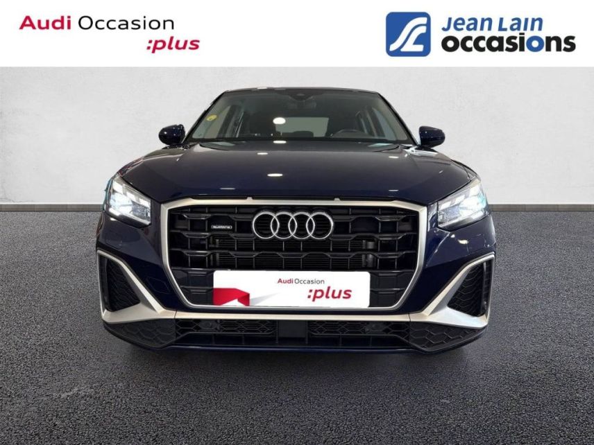 75010 : Hyundai Paris Nord - Goncourt Automobiles - AUDI Q2 Advanced - Q2 - Bleu Navarre Métallisé - Automate sequentiel - Diesel