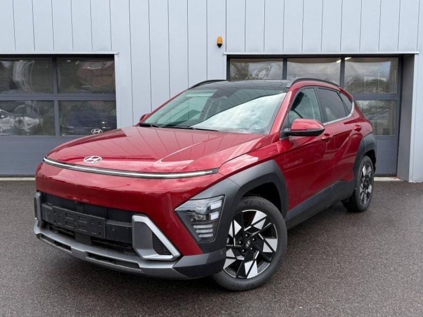 54520 : Hyundai Nancy - Théobald Automobiles - HYUNDAI Kona - Kona - Ultimate Red métallisé - Traction - Hybride : Essence/Electrique