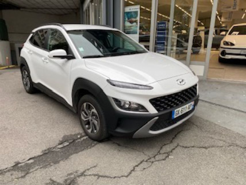 75013 : Hyundai Paris 13 - Bayard Automobiles - HYUNDAI Kona - Kona - Atlas White - Traction - Hybride : Essence/Electrique