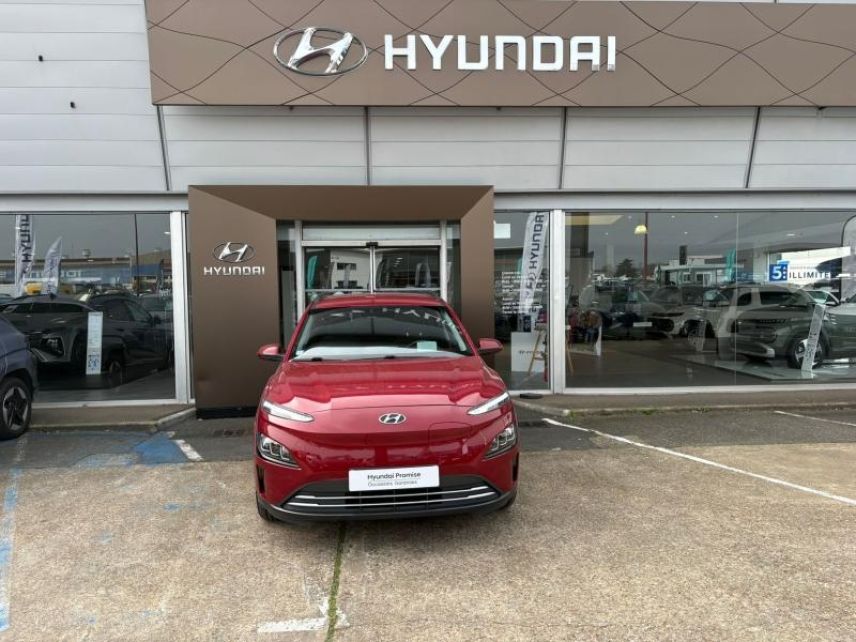 72100 : Hyundai Le Mans - GCH LE MANS - HYUNDAI Kona - Kona - Sunset Red Métal - Traction - Electrique