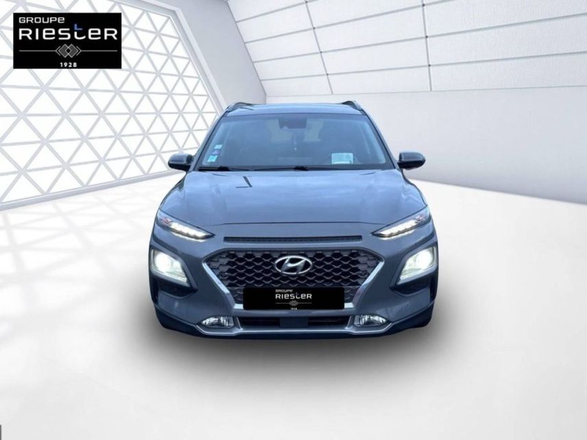 75010 : Hyundai Paris Nord - Goncourt Automobiles - HYUNDAI KONA HYBRID Executive - KONA - Gris - Automate sequentiel - Essence / Courant électrique