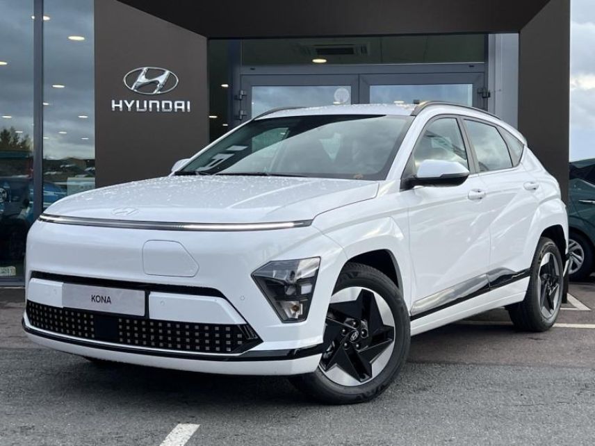 54520 : Hyundai Nancy - Théobald Automobiles - HYUNDAI Kona - Kona - Atlas White - Traction - Electrique