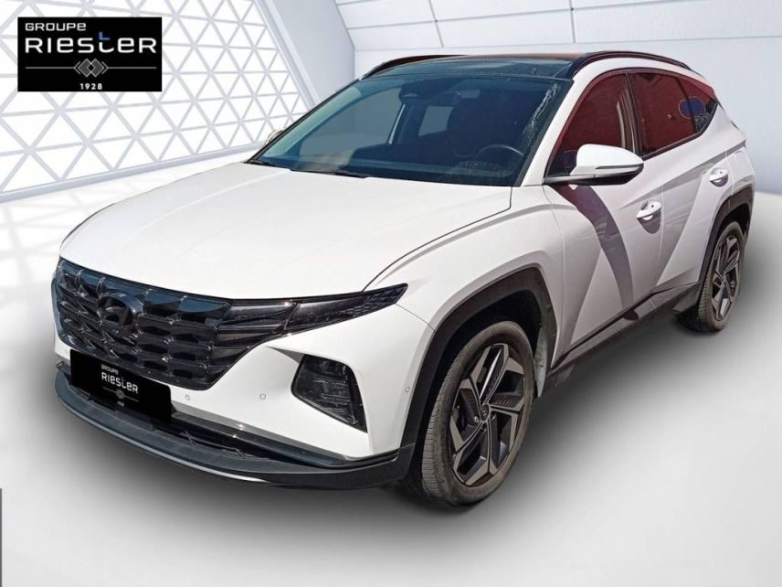 75010 : Hyundai Paris Nord - Goncourt Automobiles - HYUNDAI TUCSON Executive - TUCSON IV - BLANC - Boîte automatique - Essence / Courant électrique