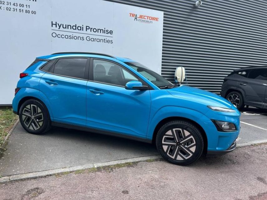 14112 : Hyundai Caen - Trajectoire Automobiles - HYUNDAI Kona - Kona - Surfy Blue Métal - Traction - Electrique