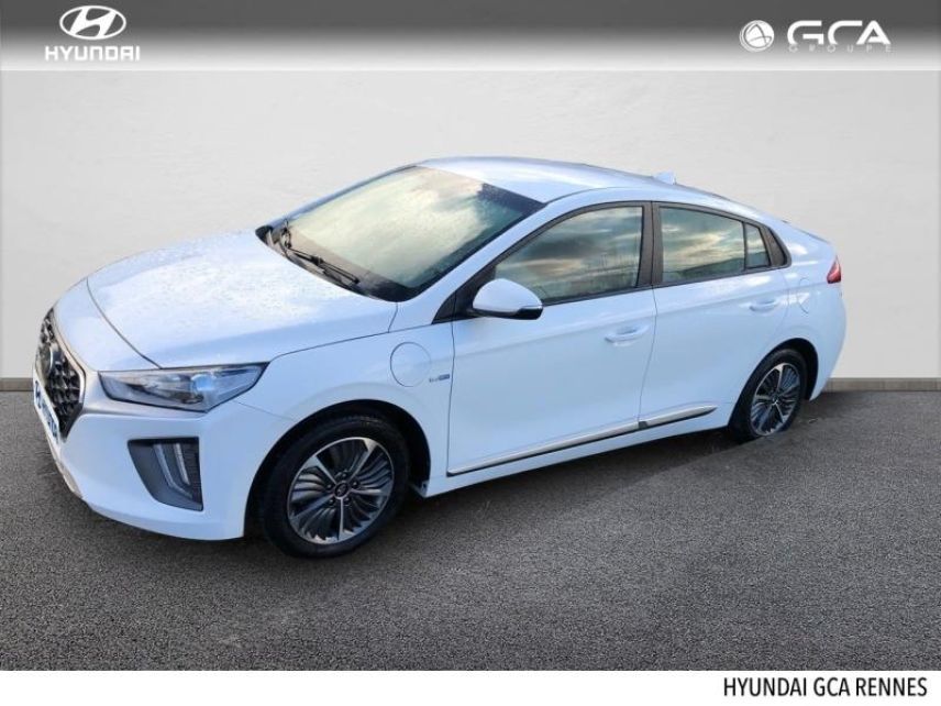 35510 : Hyundai Rennes - GCA - HYUNDAI Ioniq - Ioniq - Polar White - Traction - Hybride rechargeable : Essence/Electrique