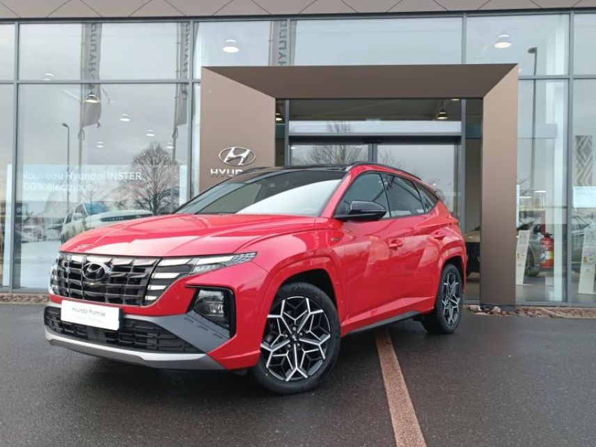 92250 : Hyundai Motor Company - HYUNDAI Tucson - Tucson - Sunset Red Métal - Transmission intégrale - Hybride rechargeable : Essence/Electrique