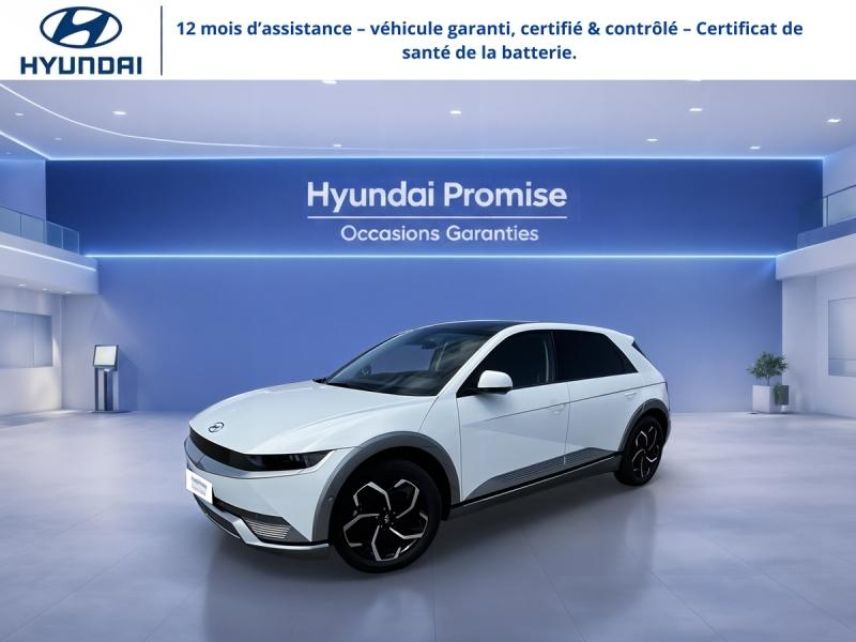 56000 : Hyundai Vannes - Park Lann Automobiles - HYUNDAI Ioniq 5 - Ioniq 5 - Atlas White - Transmission intégrale - Electrique
