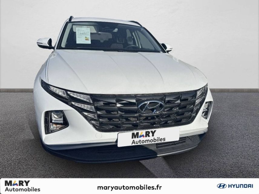 75010 : Hyundai Paris Nord - Goncourt Automobiles - HYUNDAI TUCSON Intuitive - TUCSON IV - SERENITY WHITE - Boîte automatique - Essence / Courant électrique