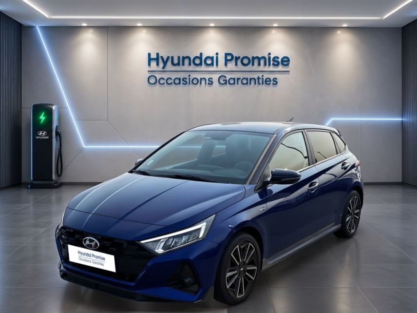85000 : Hyundai MoceanRent | La Roche-sur-Yon - Océane Auto - HYUNDAI i20 N Line Creative - i20 III - Bleu - Automate sequentiel - Essence sans plomb