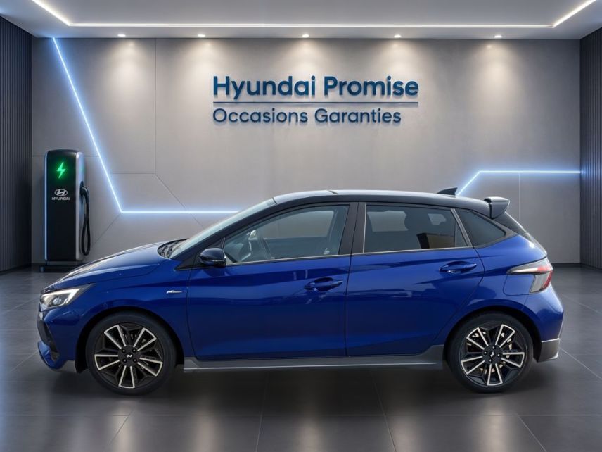 85000 : Hyundai MoceanRent | La Roche-sur-Yon - Océane Auto - HYUNDAI i20 N Line Creative - i20 III - Bleu - Automate sequentiel - Essence sans plomb