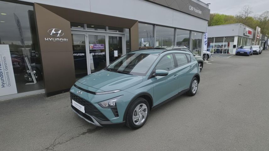 75010 : Hyundai Paris Nord - Goncourt Automobiles - HYUNDAI BAYON Initia - BAYON - Vert - Boîte manuelle - Essence sans plomb