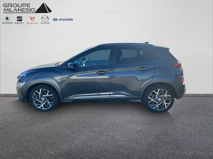 75010 : Hyundai Paris Nord - Goncourt Automobiles - HYUNDAI KONA HYBRID Creative - KONA HYBRID (10/2020-04/2023) - Gris - Automate sequentiel - Essence / Courant électrique