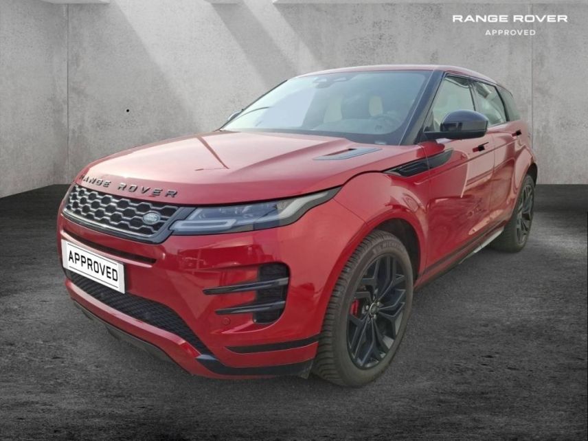 76000 : Hyundai Rouen - JFC by Mary Automobiles - LAND ROVER RANGE ROVER EVOQUE Autobiography - RANGE ROVER EVOQUE (11/2018) - Firenze Red - Boîte automatique - Essence / Courant électrique