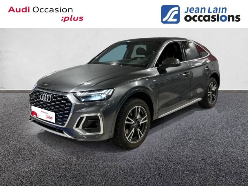 75010 : Hyundai Paris Nord - Goncourt Automobiles - AUDI Q5 SPORTBACK S line - Q5 II - GRIS DAYTONA - Automate sequentiel - Essence / Courant électrique