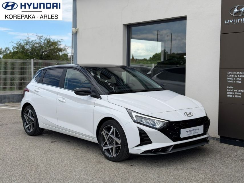 13200 : HYUNDAI Arles - Lexa Automobile - HYUNDAI i20 Executive - i20 III - Blanc - Automate sequentiel - Essence sans plomb