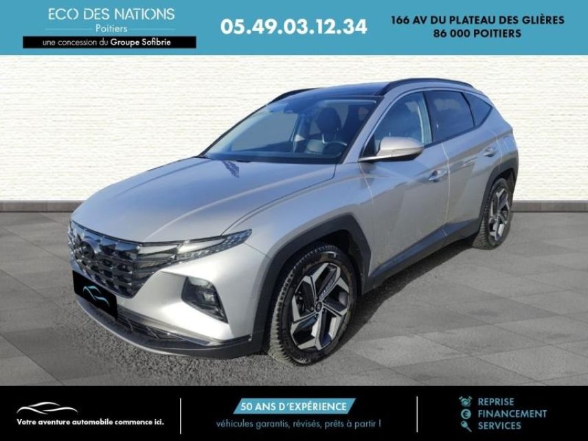 86000 : Hyundai Poitiers - Eco des Nations - HYUNDAI Tucson - Tucson - Gris clair - Transmission intégrale - Hybride rechargeable : Essence/Electrique
