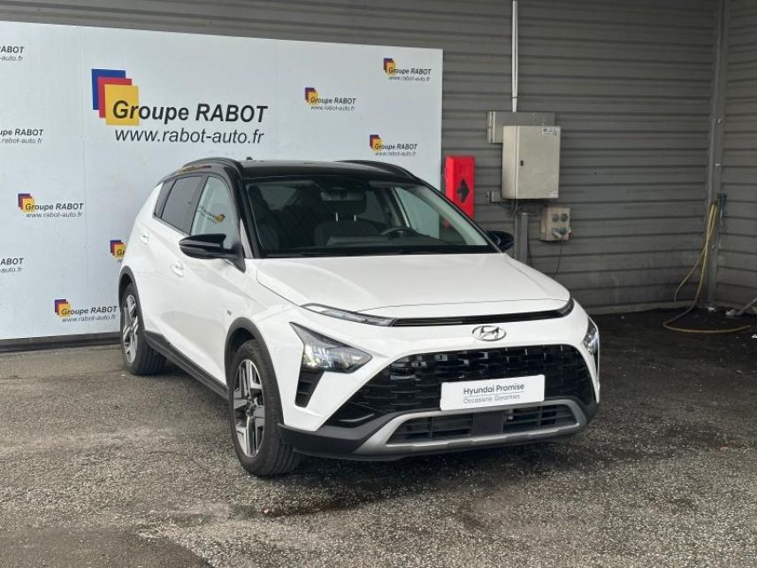 78310 : Hyundai Coignières - Socohy | Groupe Rabot - HYUNDAI Bayon - Bayon - Atlas White/Toit/rétros Black - Traction - Essence/Micro-Hybride