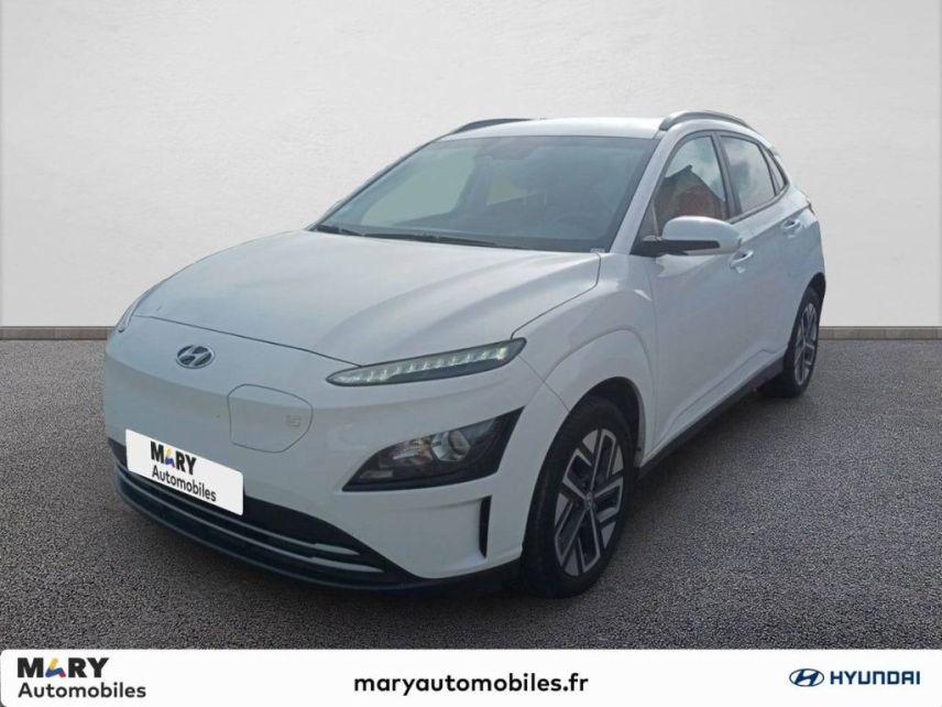 75010 : Hyundai Paris Nord - Goncourt Automobiles - HYUNDAI KONA ELECTRIC Intuitive - KONA ELECTRIQUE - SERENITY WHITE - Automate à fonct. Continu - Courant électrique