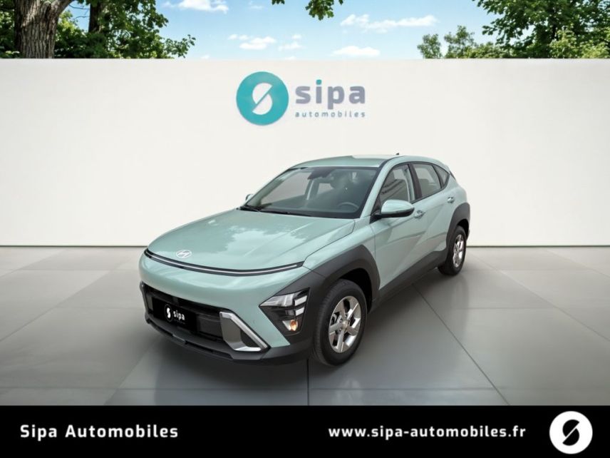 75010 : Hyundai Paris Nord - Goncourt Automobiles - HYUNDAI KONA Intuitive - KONA II - Vert - Boîte manuelle - Essence sans plomb