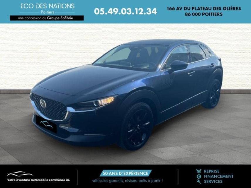 86000 : Hyundai Poitiers - Eco des Nations - MAZDA CX-30 - CX-30 - Bleu - Traction - Essence/Micro-Hybride