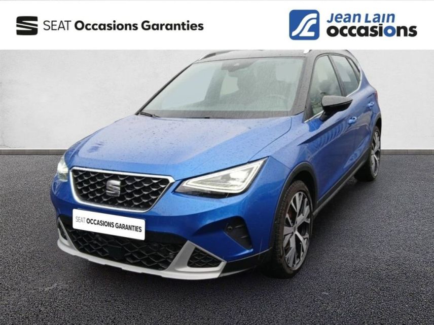 75010 : Hyundai Paris Nord - Goncourt Automobiles - SEAT ARONA Xperience - ARONA - BLEU SAPHIR / NOIR MINUIT - Automate sequentiel - Essence sans plomb