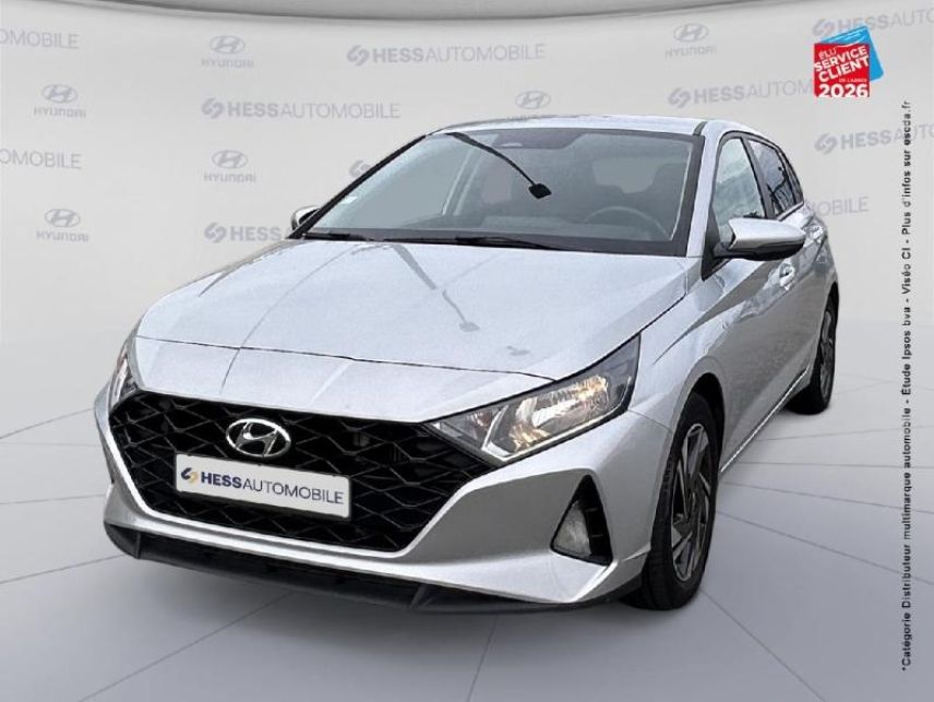 67800 : Hyundai Strasbourg - HESS Automobile - HYUNDAI i20 - i20 - Sleek Silver Métal - Traction - Essence/Micro-Hybride