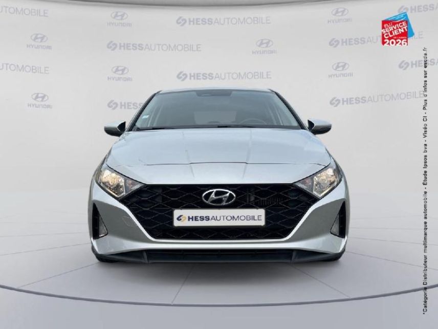 67800 : Hyundai Strasbourg - HESS Automobile - HYUNDAI i20 - i20 - Sleek Silver Métal - Traction - Essence/Micro-Hybride