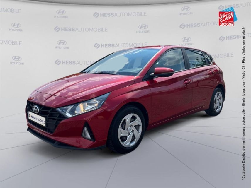 67800 : Hyundai Strasbourg - HESS Automobile - HYUNDAI i20 - i20 - Dragon Red Métal - Traction - Essence