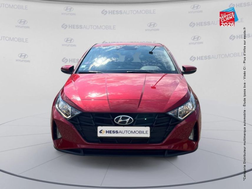67800 : Hyundai Strasbourg - HESS Automobile - HYUNDAI i20 - i20 - Dragon Red Métal - Traction - Essence