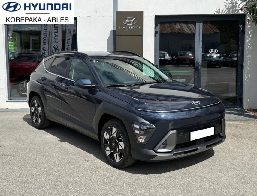 75010 : Hyundai Paris Nord - Goncourt Automobiles - HYUNDAI KONA Executive - KONA II - Gris - Automate sequentiel - Essence / Courant électrique