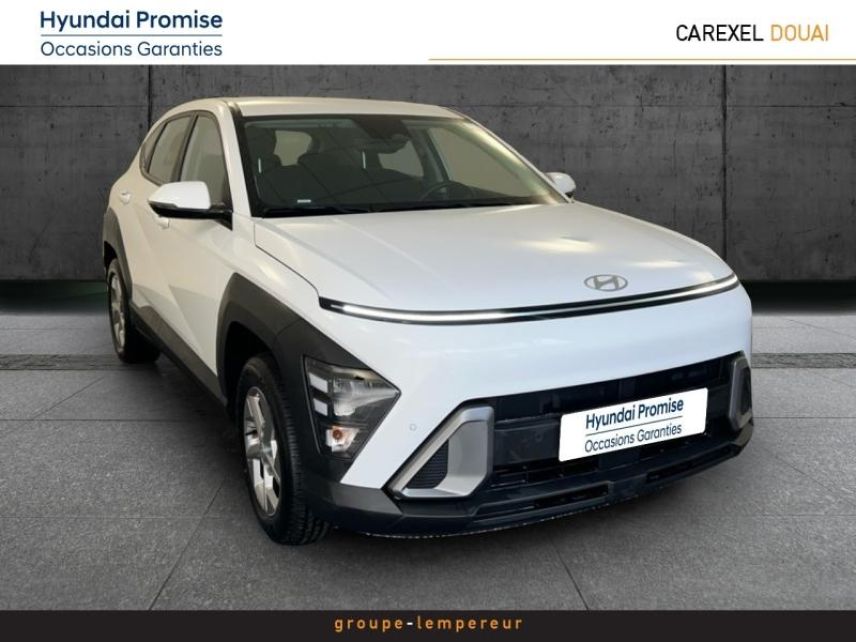 59187 : Hyundai Douai - Groupe Lempereur - HYUNDAI Kona - Kona - Atlas White - Traction - Hybride : Essence/Electrique