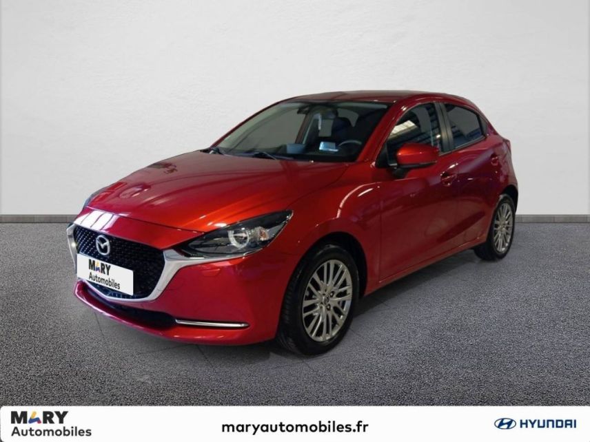 02100 : Hyundai Saint-Quentin - Mary Automobiles - MAZDA MAZDA2 2022 Exclusive Edition - MAZDA2 III - Rouge - Boîte manuelle - Essence sans plomb