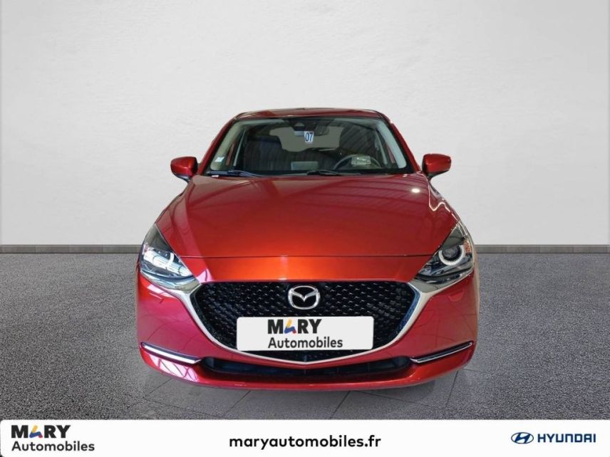 02100 : Hyundai Saint-Quentin - Mary Automobiles - MAZDA MAZDA2 2022 Exclusive Edition - MAZDA2 III - Rouge - Boîte manuelle - Essence sans plomb