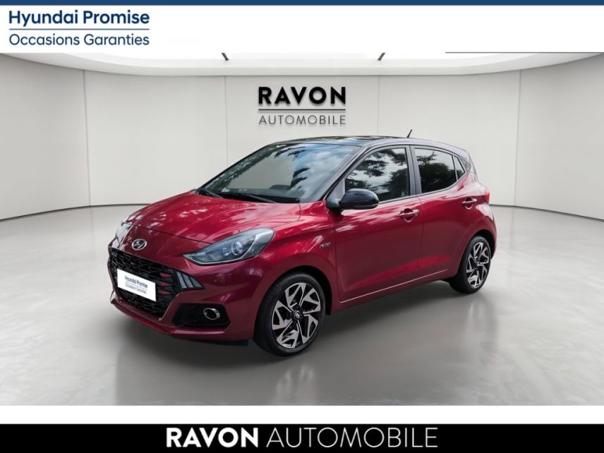 42100 : Hyundai Saint-Etienne - Ravon Automobile - HYUNDAI i10 N Line - i10 III - Rouge - Boîte manuelle - Essence sans plomb