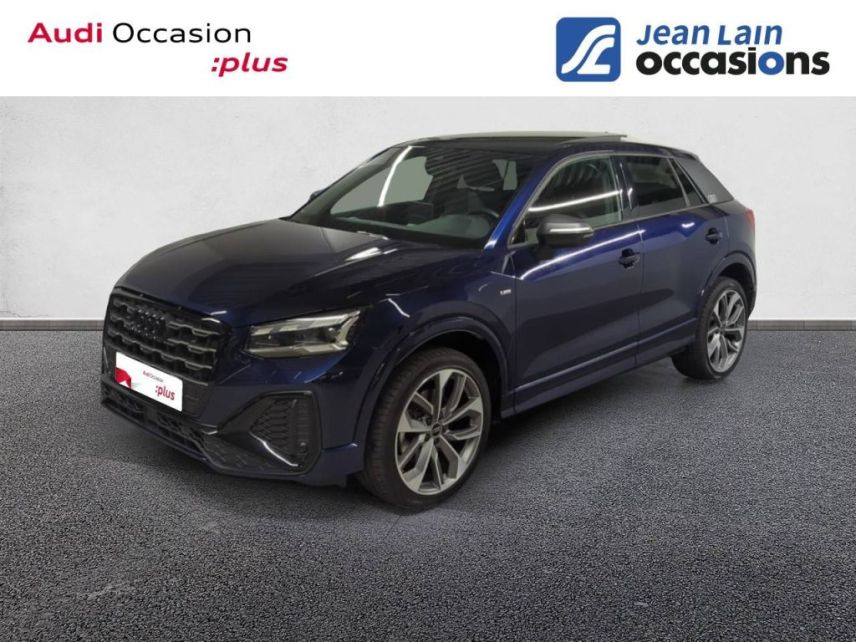 75010 : Hyundai Paris Nord - Goncourt Automobiles - AUDI Q2 S line Plus - Q2 - BLEU NAVARRE METALLISE - Automate sequentiel - Essence sans plomb