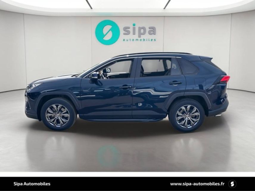 75010 : Hyundai Paris Nord - Goncourt Automobiles - TOYOTA RAV4 HYBRIDE MY22 Dynamic - RAV4 V - Bleu - Automate à fonct. Continu - Essence / Courant électrique