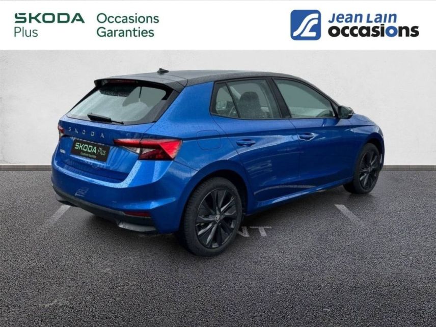 75010 : Hyundai Paris Nord - Goncourt Automobiles - SKODA FABIA Selection - FABIA IV - BLEU RACING / TOIT NOIR - Automate sequentiel - Essence sans plomb