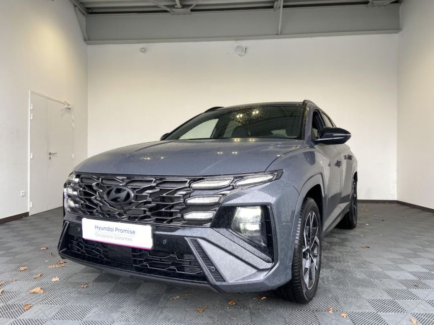 75010 : Hyundai Paris Nord - Goncourt Automobiles - HYUNDAI TUCSON N Line Executive - TUCSON IV - Gris - Boîte automatique - Essence / Courant électrique