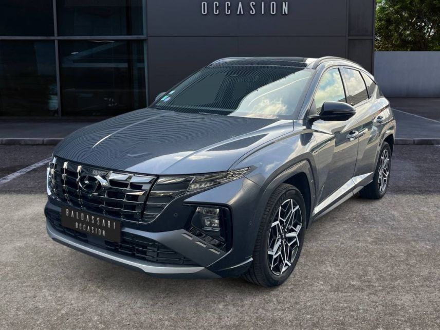 75010 : Hyundai Paris Nord - Goncourt Automobiles - HYUNDAI TUCSON N Line Executive - TUCSON IV - Gris - Boîte automatique - Essence / Courant électrique