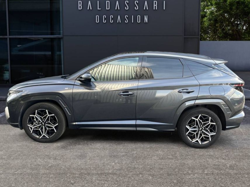 75010 : Hyundai Paris Nord - Goncourt Automobiles - HYUNDAI TUCSON N Line Executive - TUCSON IV - Gris - Boîte automatique - Essence / Courant électrique