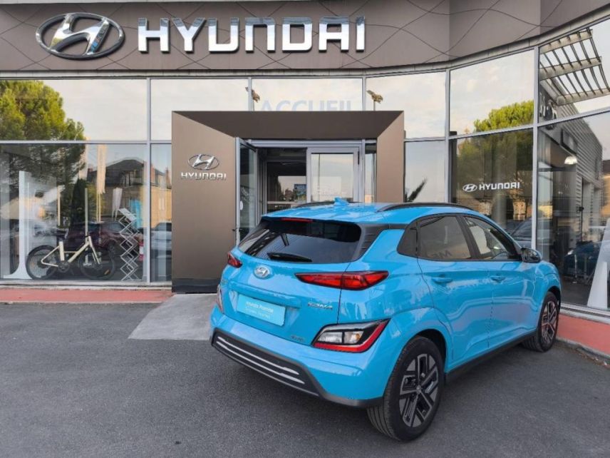 19100 : Hyundai Brive-la-Gaillarde - Garage Pouget - HYUNDAI Kona - Kona - Bleu - Traction - Electrique