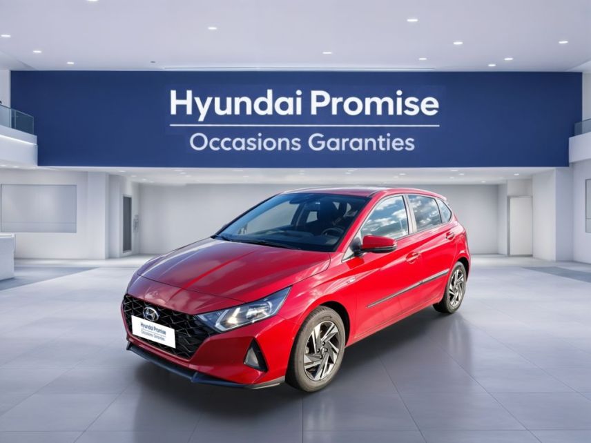 75010 : Hyundai Paris Nord - Goncourt Automobiles - HYUNDAI i20 Intuitive - i20 III - Rouge - Automate sequentiel - Essence sans plomb