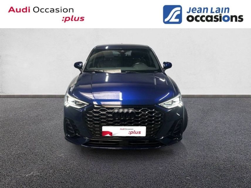75010 : Hyundai Paris Nord - Goncourt Automobiles - AUDI Q3 SPORTBACK S line - Q3 II - BLEU NAVARRE METALLISE - Automate sequentiel - Essence sans plomb