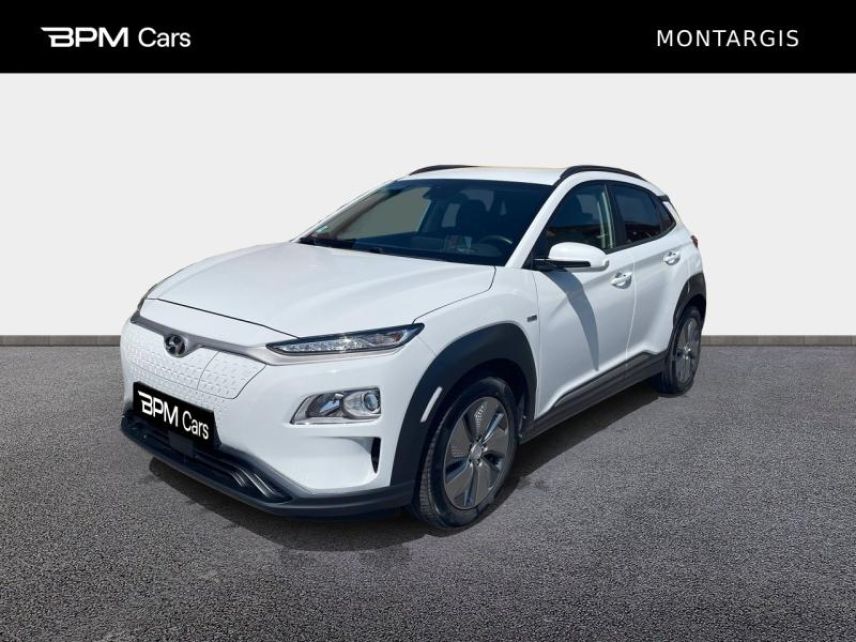 45200 : Hyundai Montargis - BPM Cars - HYUNDAI Kona - Kona - Chalk White Métal - Traction - Electrique