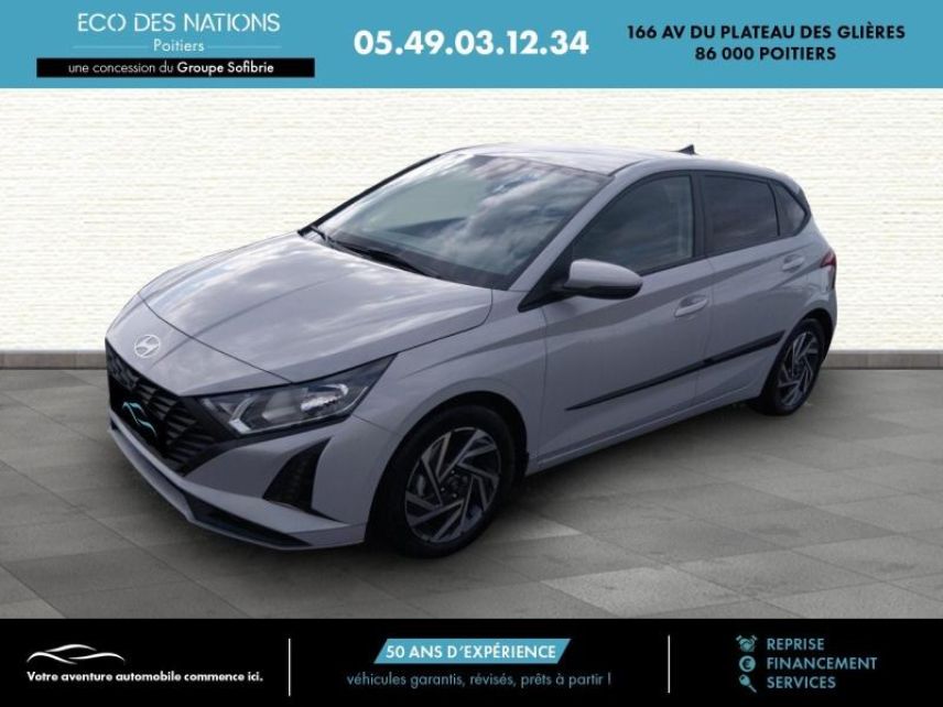 86000 : Hyundai Poitiers - Eco des Nations - HYUNDAI i20 - i20 - Lumen Gray Métal - Traction - Essence