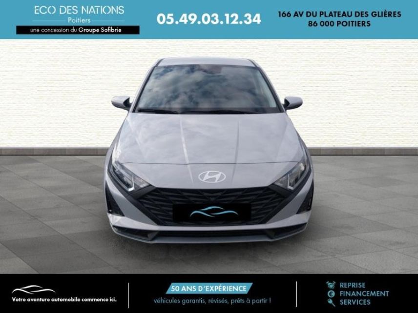 86000 : Hyundai Poitiers - Eco des Nations - HYUNDAI i20 - i20 - Lumen Gray Métal - Traction - Essence