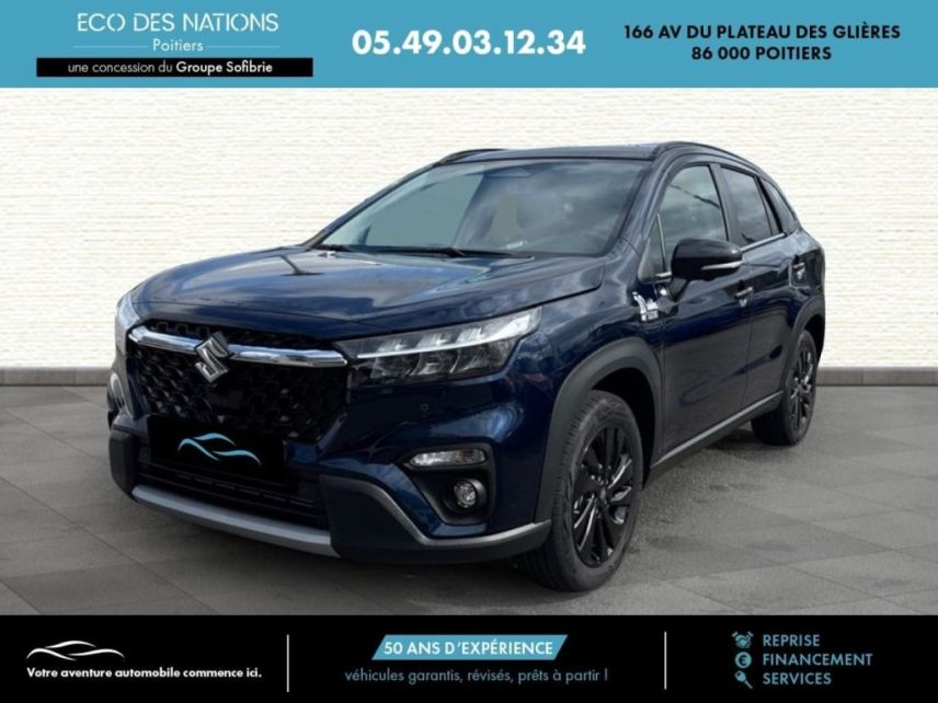 86000 : Hyundai Poitiers - Eco des Nations - SUZUKI S-Cross - S-Cross - Sphere Blue métallisé - Traction - Essence/Micro-Hybride