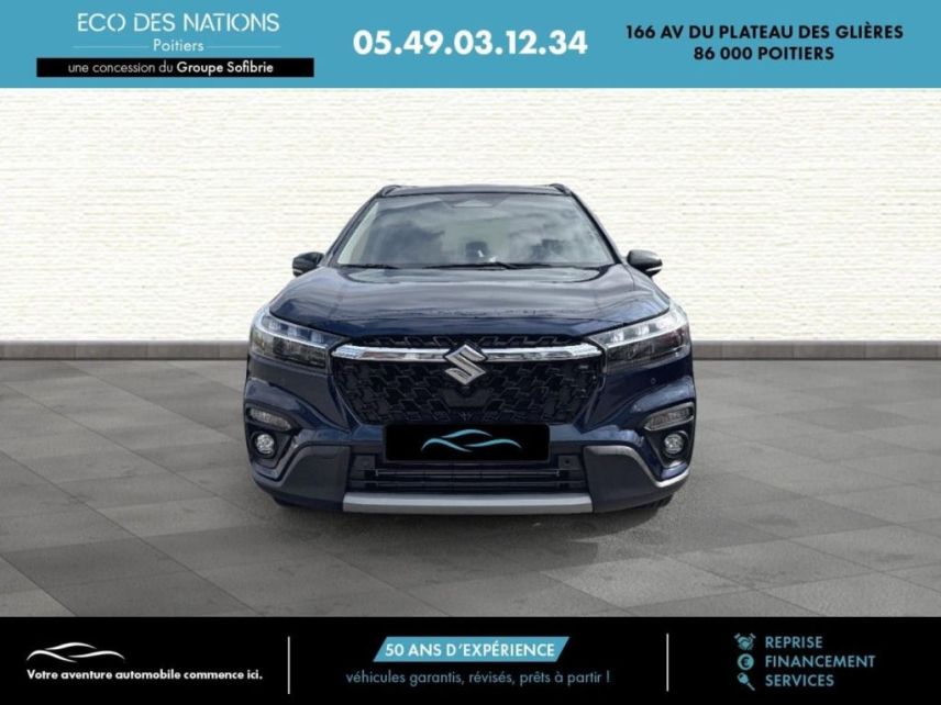 86000 : Hyundai Poitiers - Eco des Nations - SUZUKI S-Cross - S-Cross - Sphere Blue métallisé - Traction - Essence/Micro-Hybride
